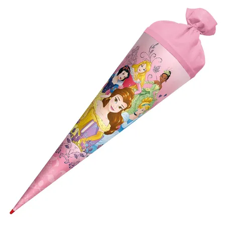 Roth Schultüte Disney Princess mit Glitzer, 70 cm, rund