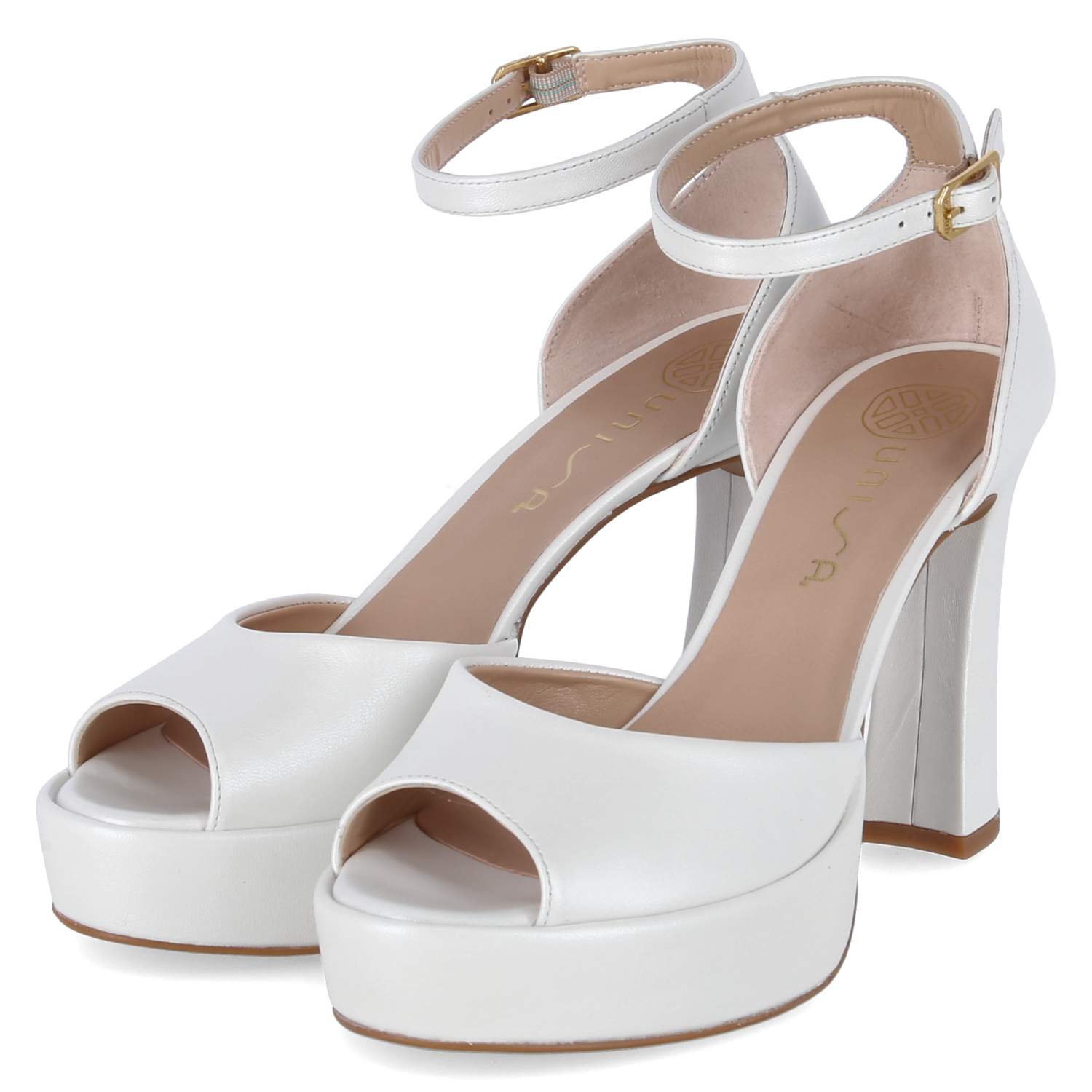 Unisa Brautschuhe VEJER - bone
