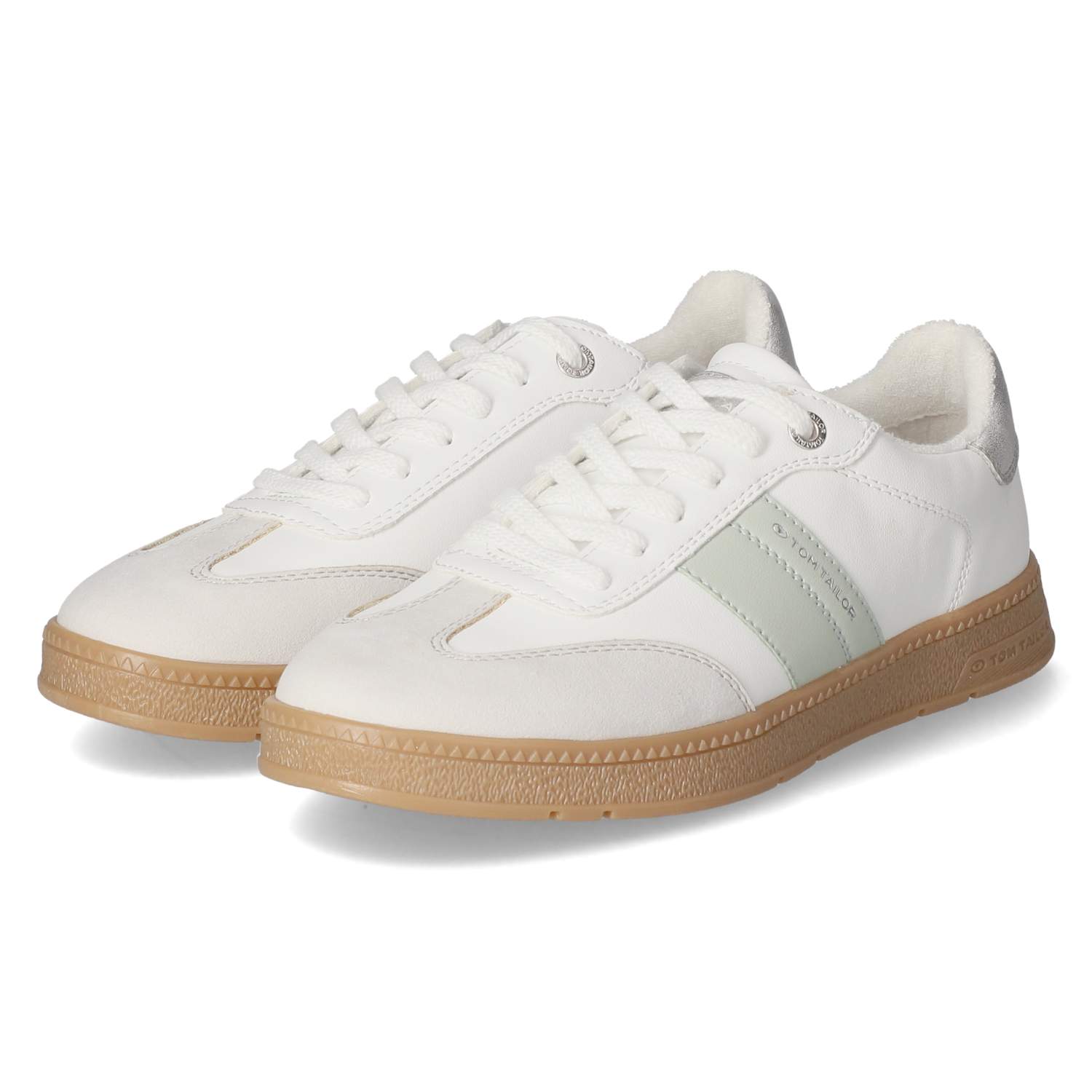 Tom Tailor Low Sneaker - white-mint