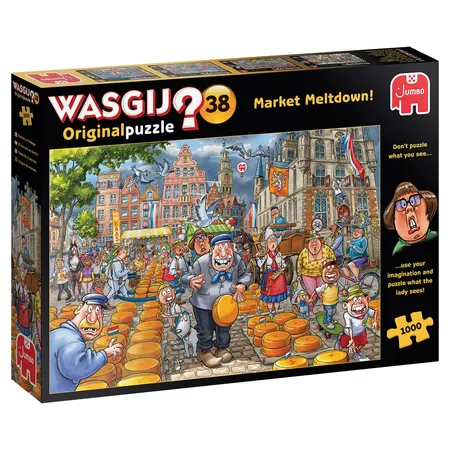 Jumbo Spiele Puzzle - Wasgij Original 41: The Restore Store!, 1000 Teile