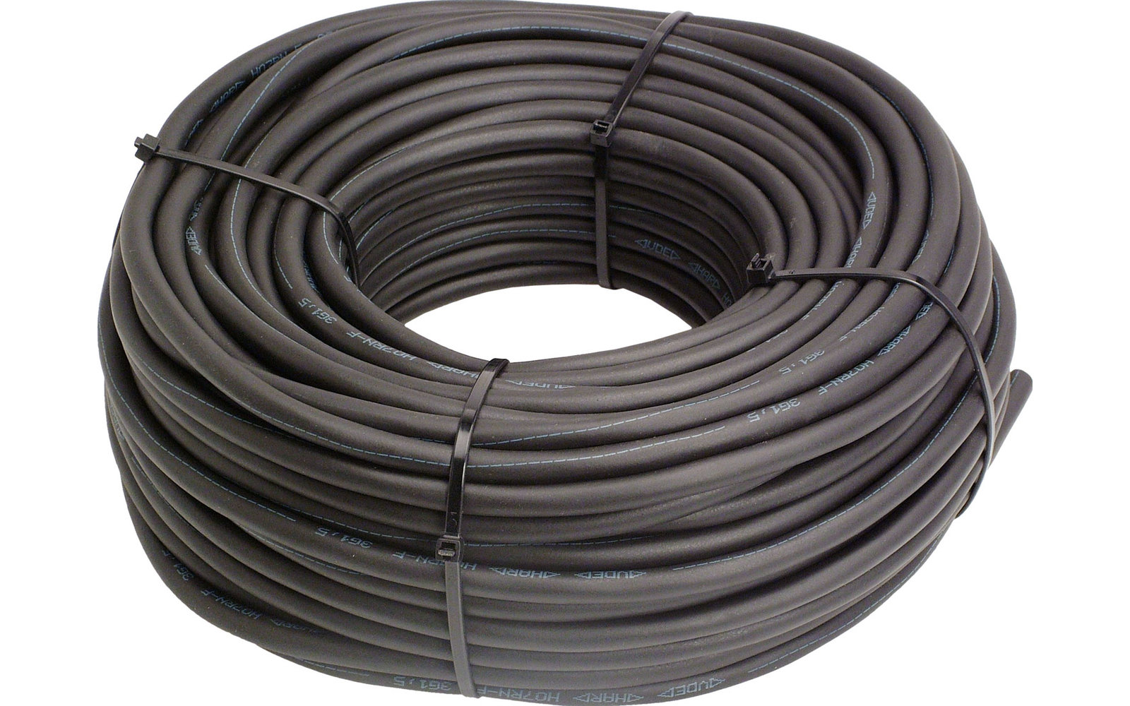 Gummischlauchleitung Schwarz 5 m