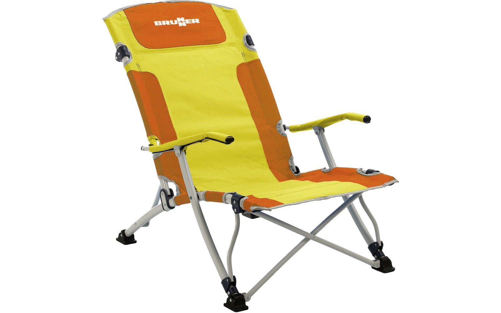 Brunner Bula XL Strandstuhl gelb/orange