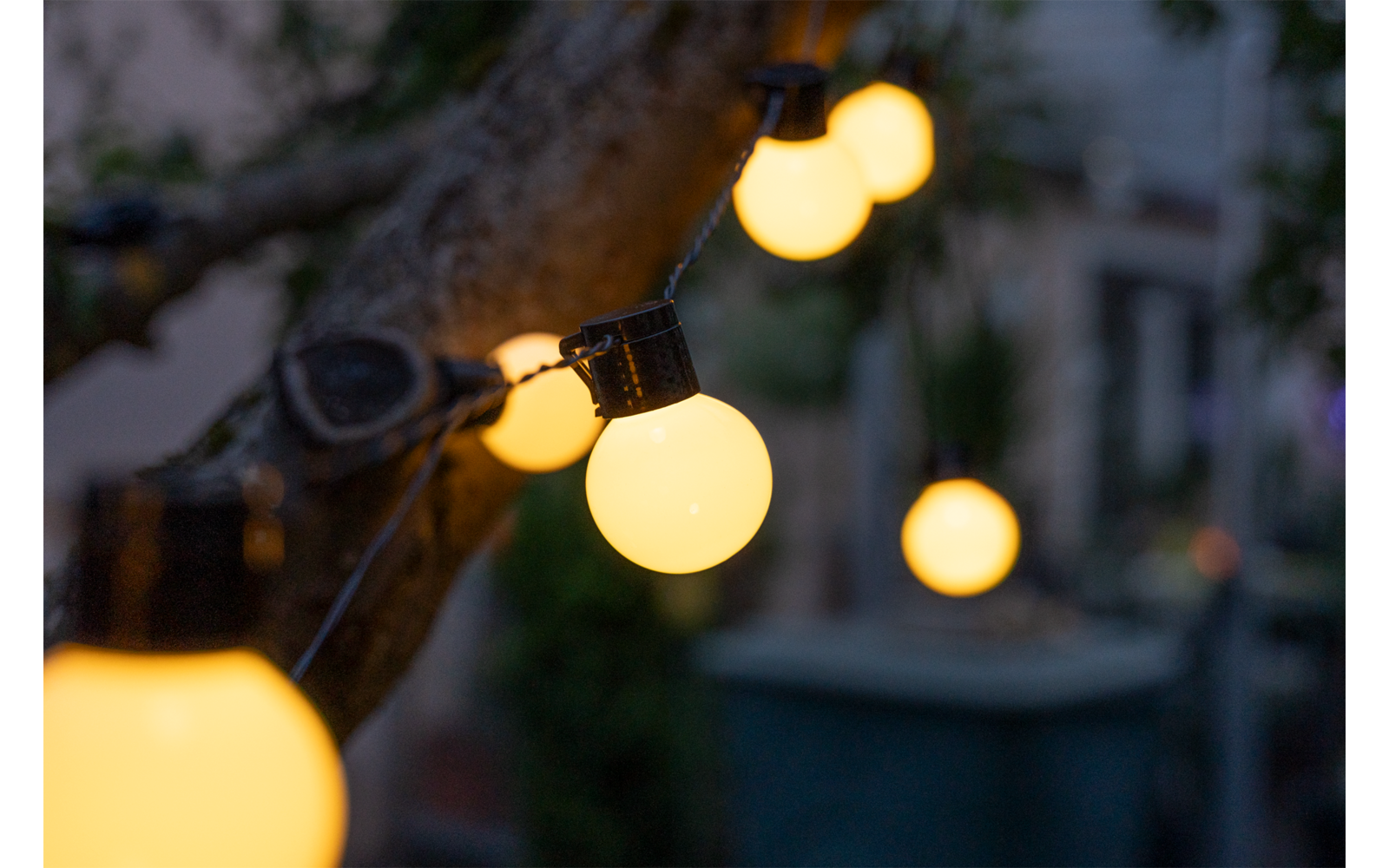 Berger Solar-Lichterkette 20 LED Kugeln