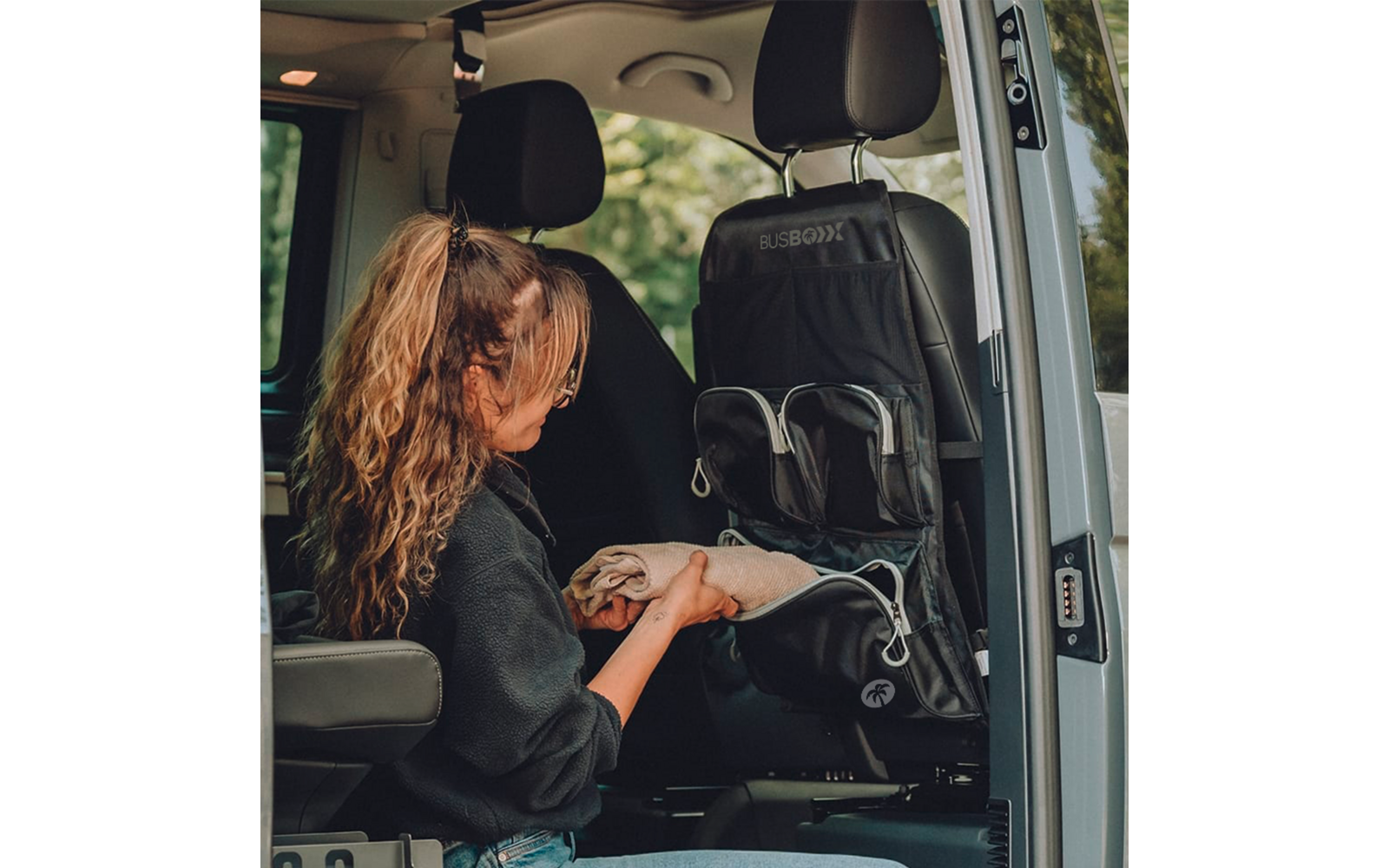 BusBoxx utilityBOXX Rücksitztasche / Stauraum für Vordersitze des VW T5 / T6 / T6.1