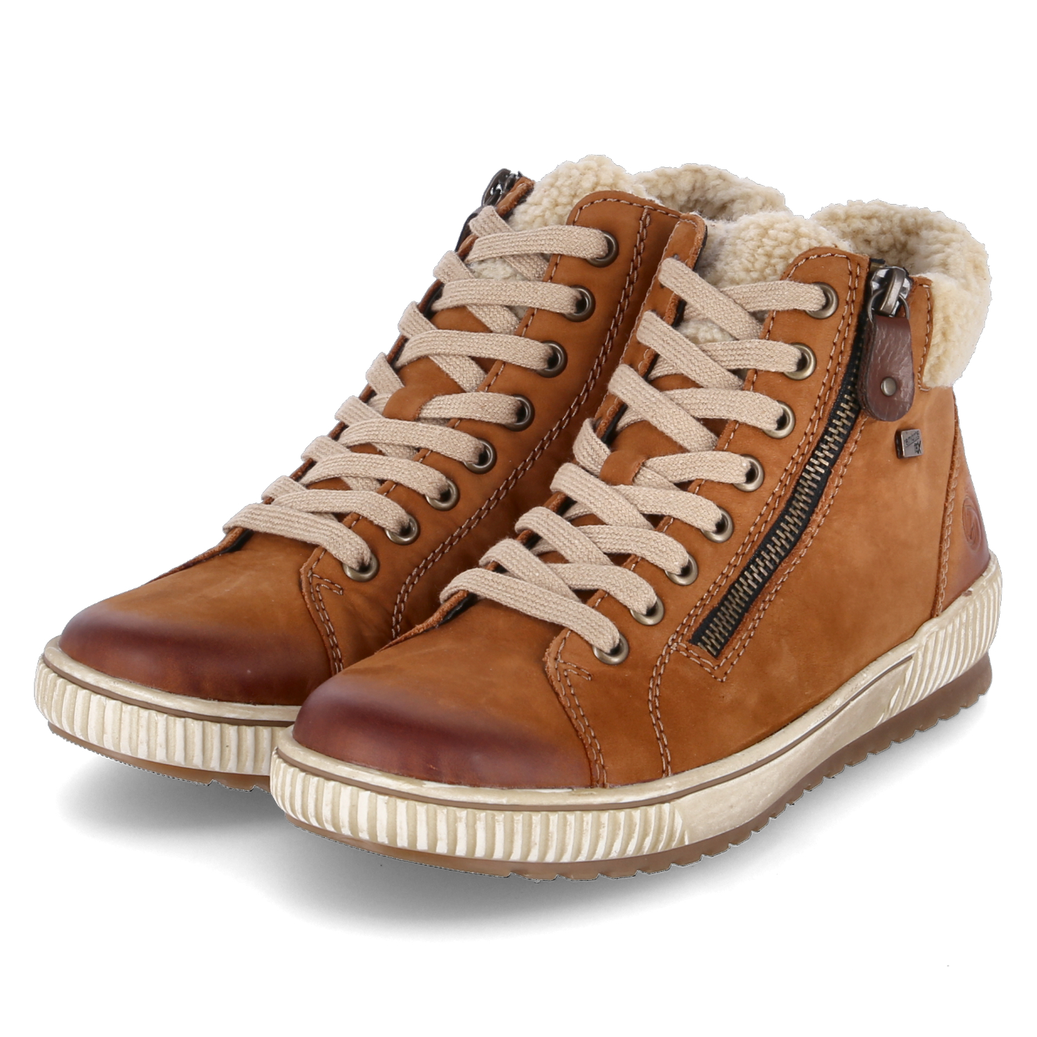 Remonte Winterstiefeletten - braun kombi