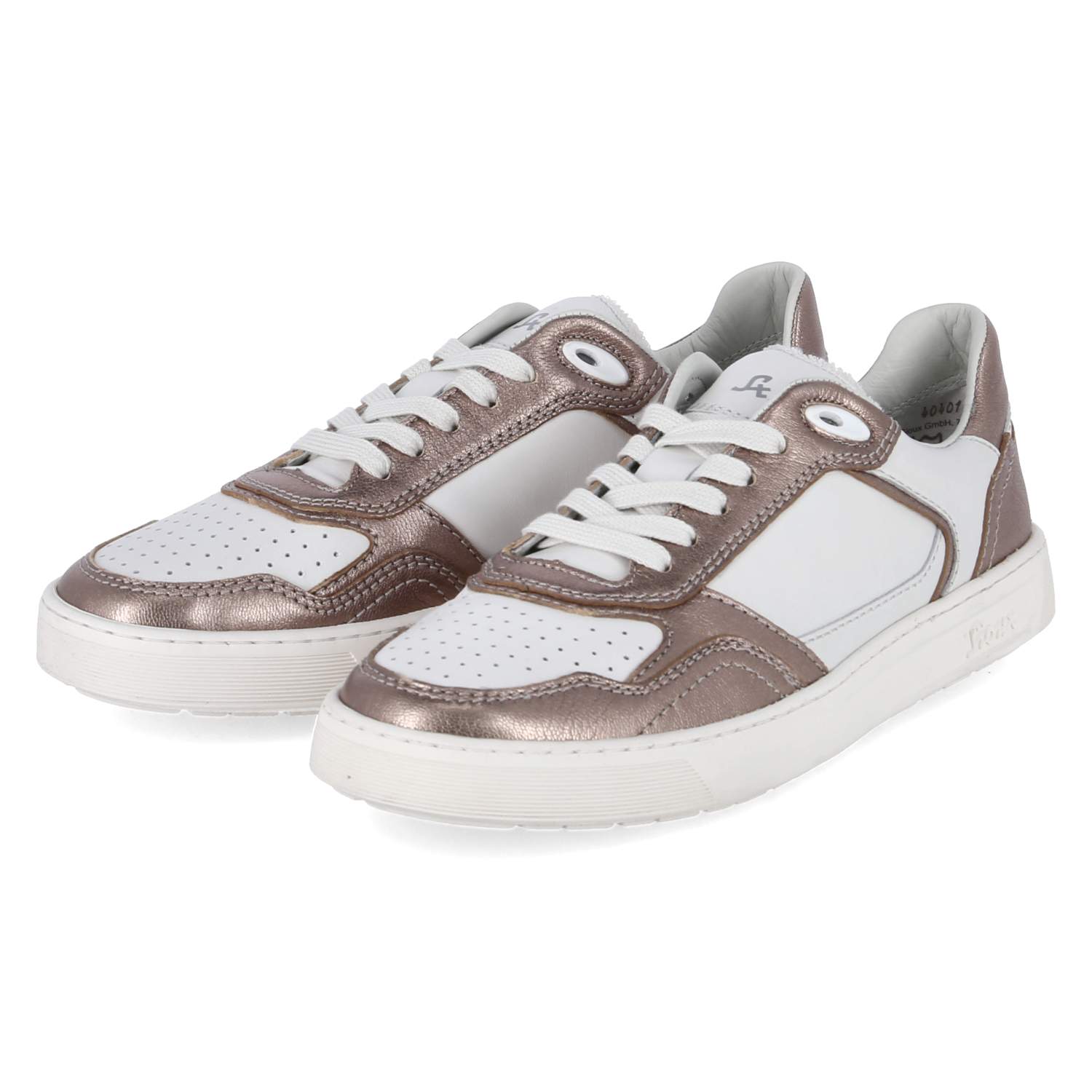 Sioux Maite x Sioux-Sneaker, Farbauswahl: Weiß/Bronze - bronce/snow