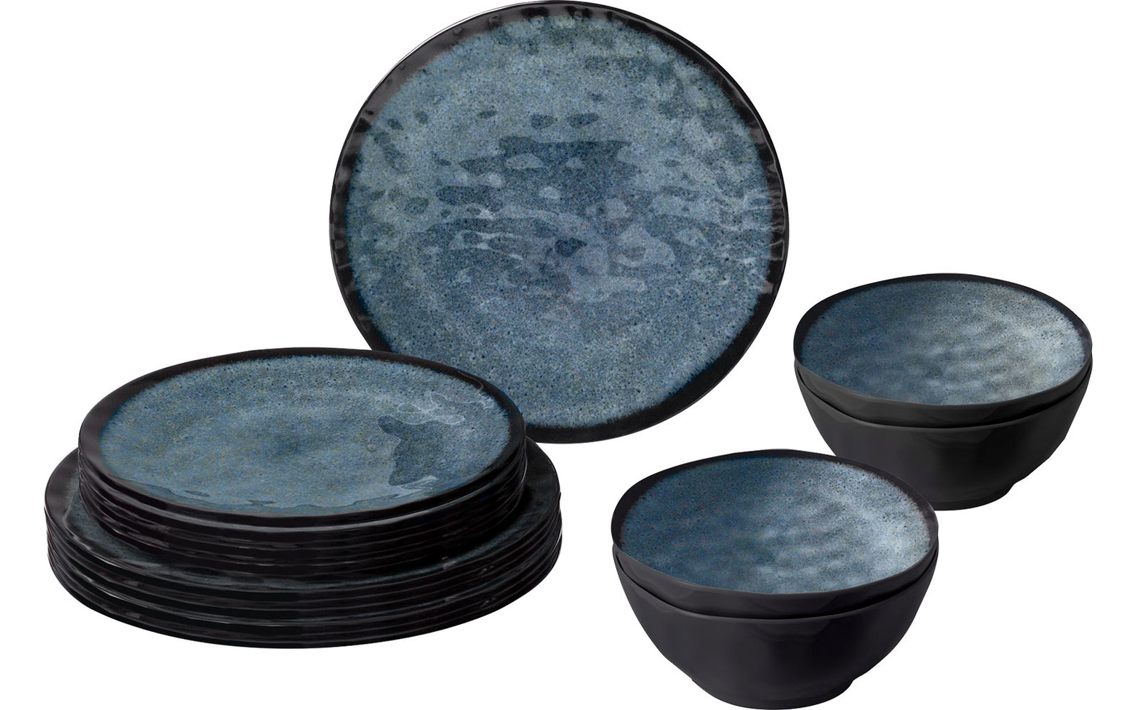 Brunner Midday Venetian Geschirr-Set 12-tlg. Blue