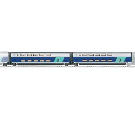 Märklin 43433 - H0 Ergänzungswagen-Set 2 zum TGV Euroduplex