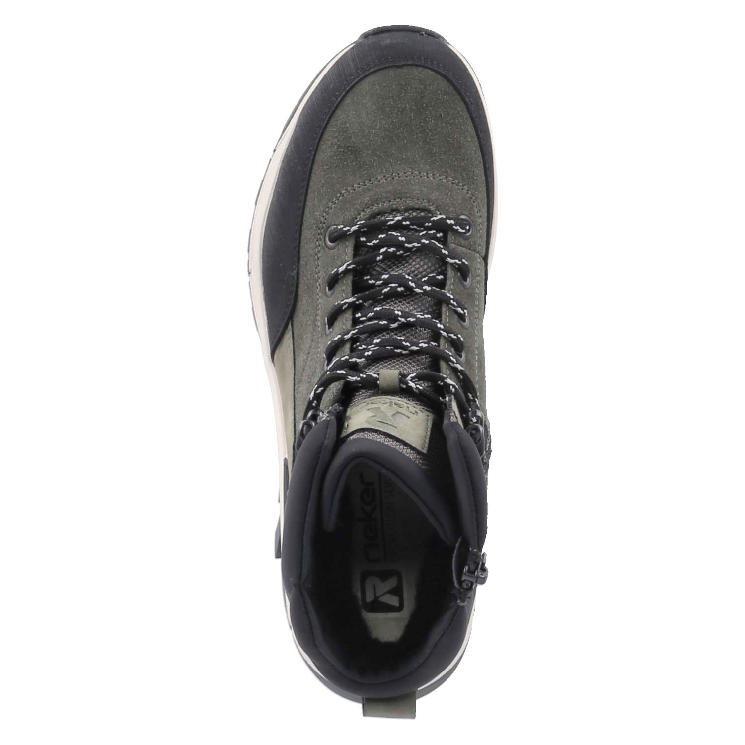 Rieker Evolution Schnürstiefeletten - grün