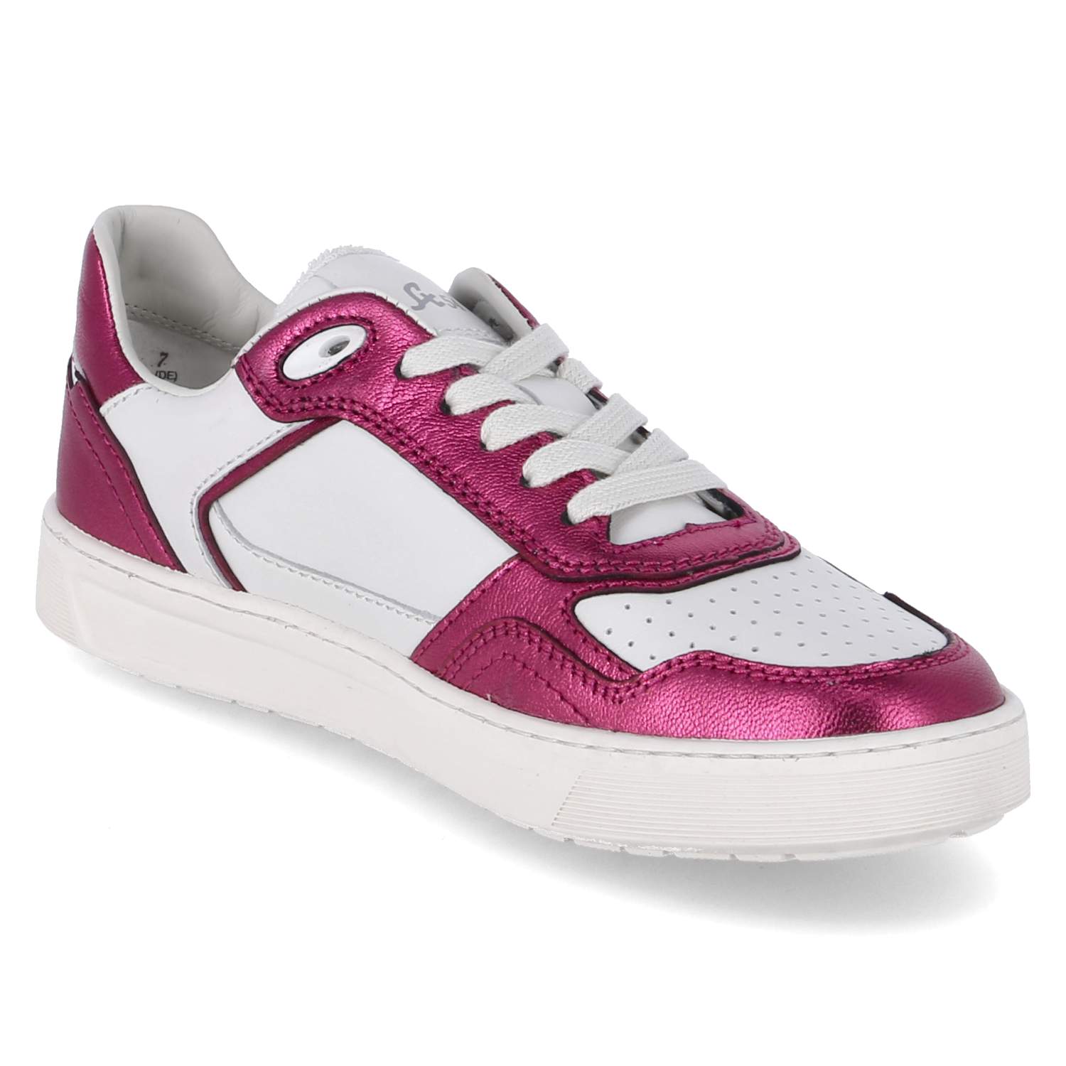Sioux Maite x Sioux-Sneaker, Farbauswahl: Weiß/Pink - pink/snow