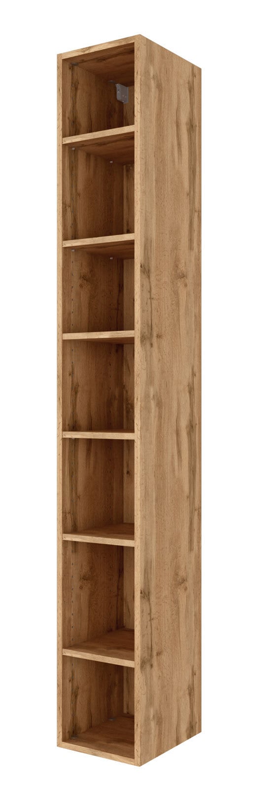 Regal LIVORNO 25 x 180 cm Wotan Eiche