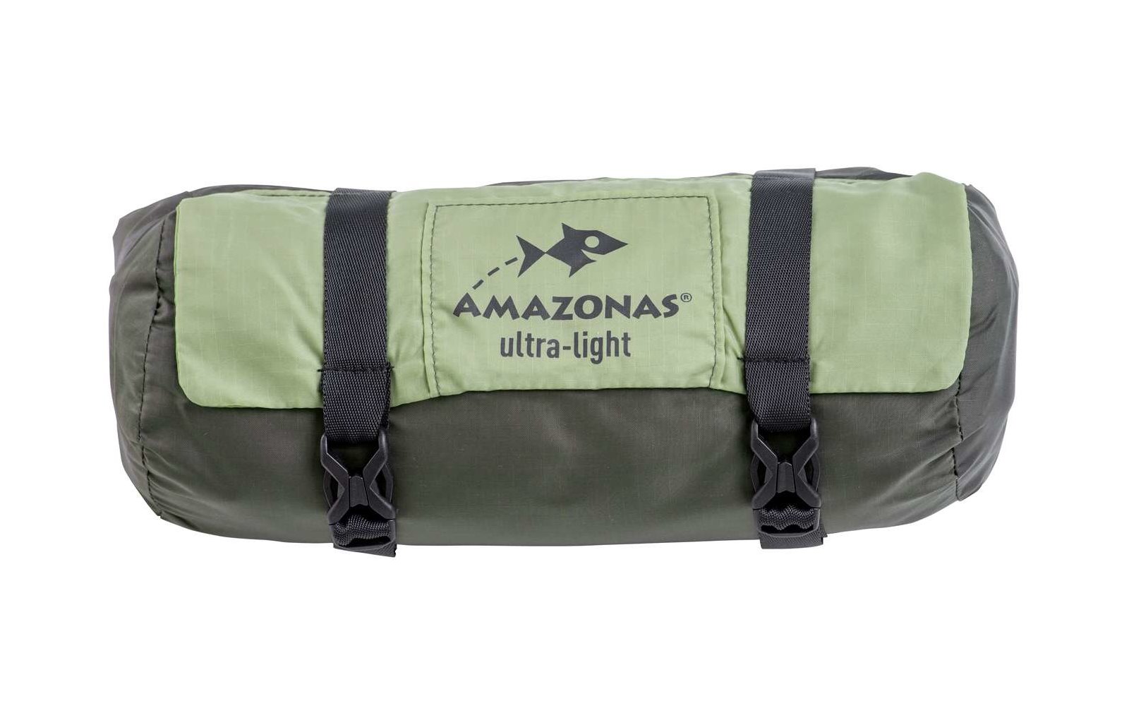 Amazonas Hängematte Silk Traveller Thermo grün