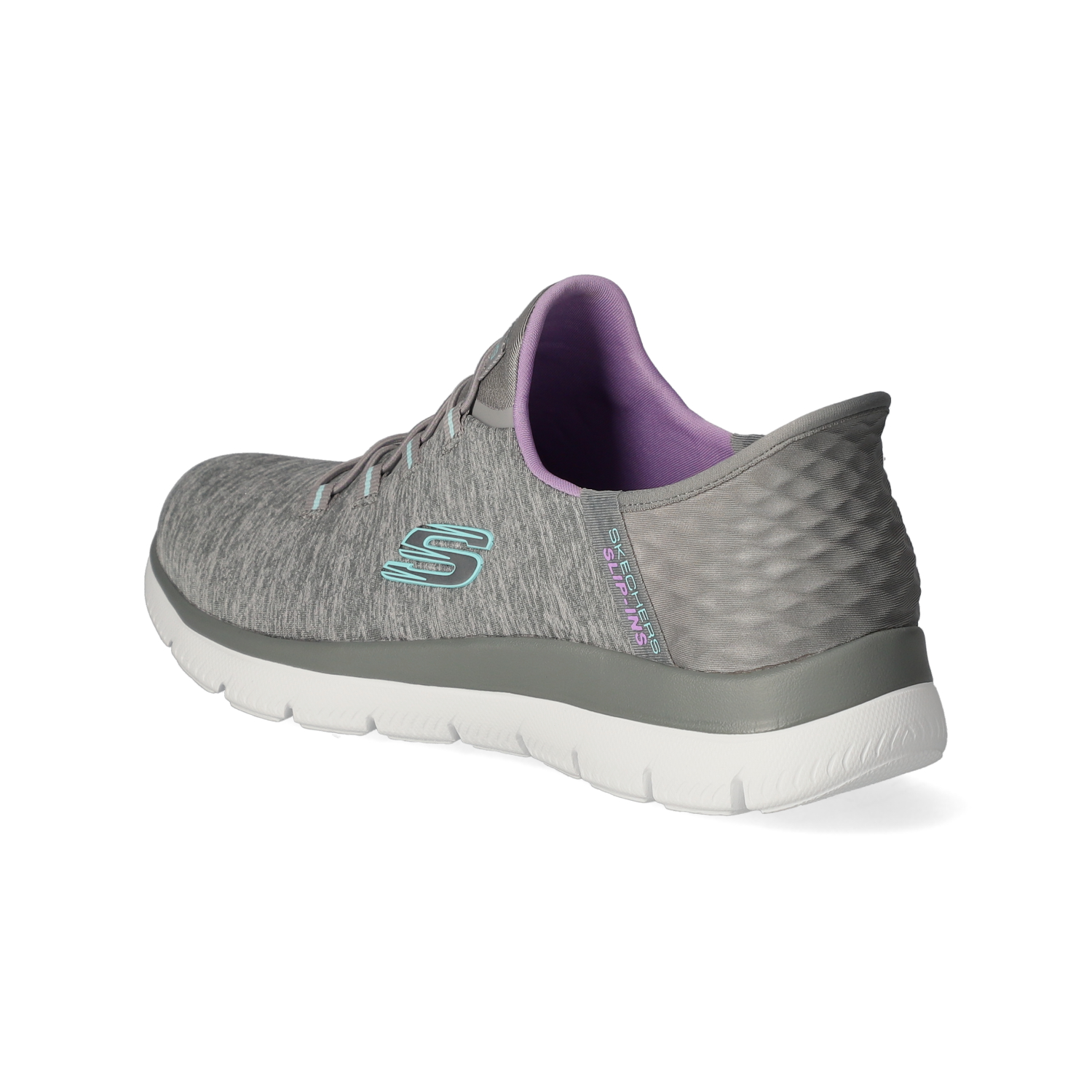Skechers Slip-On Sneaker DAZZLING HAZE - grau
