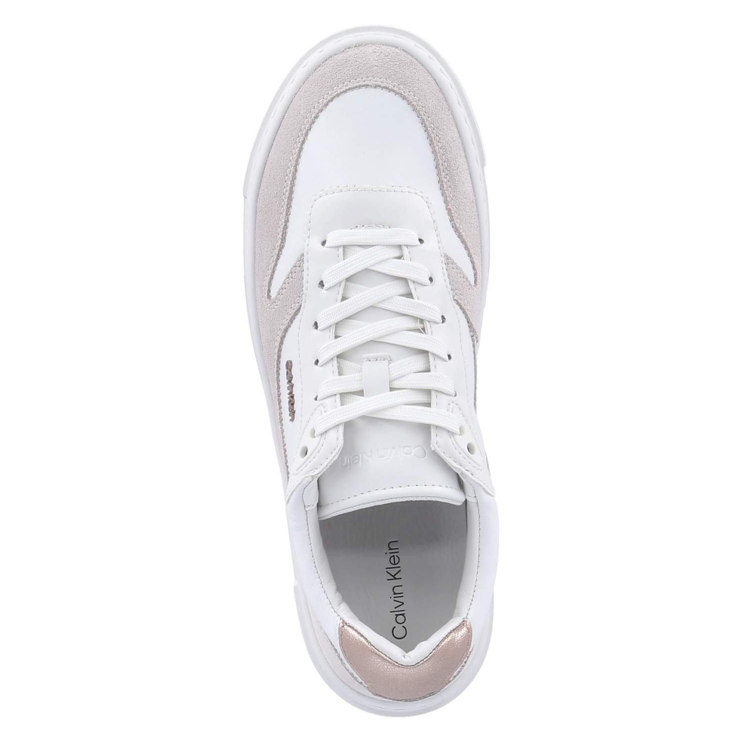 Calvin Klein Low Sneaker CUPSOLE LACE UP - white