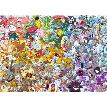 Ravensburger Puzzle - Challenge Pokémon, 1000 Teile