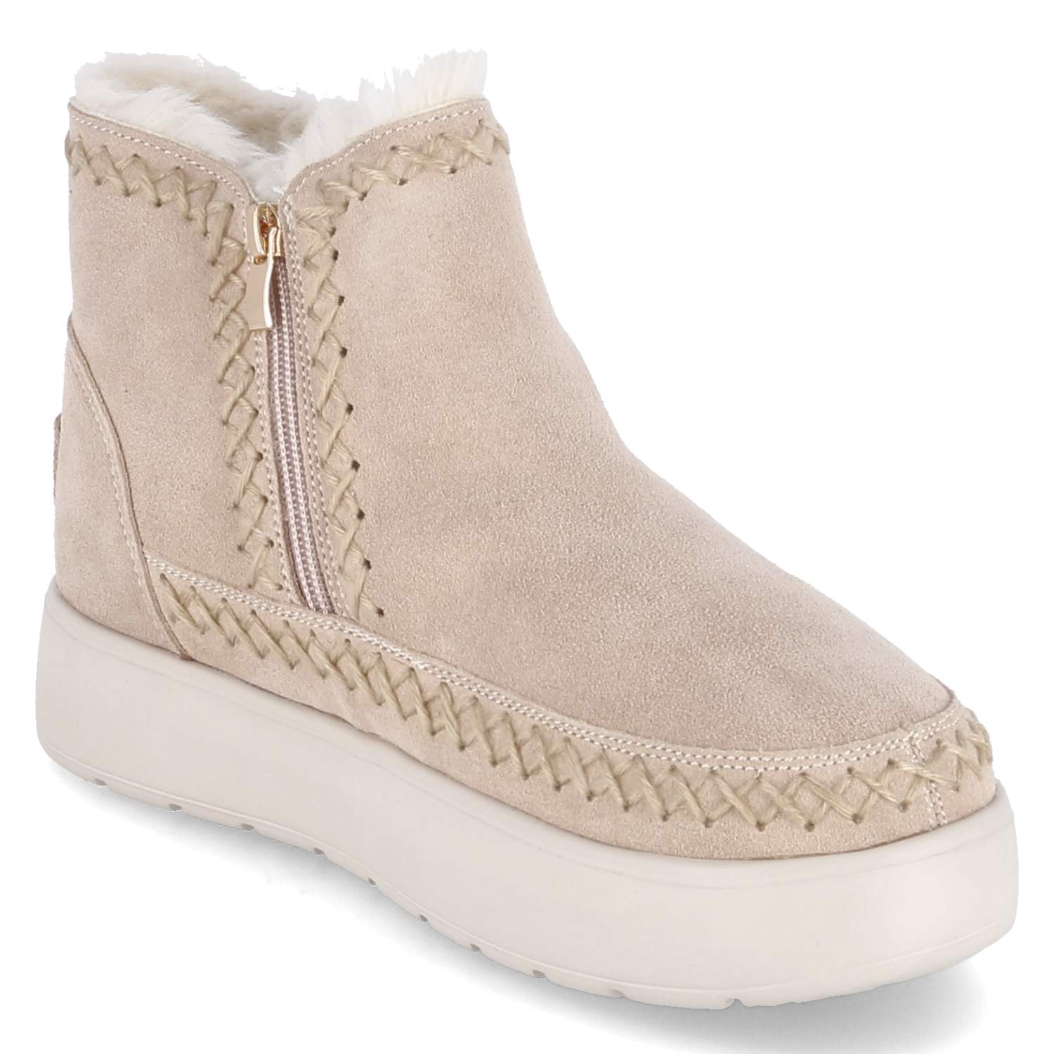 CAFèNOIR Stiefeletten - beige
