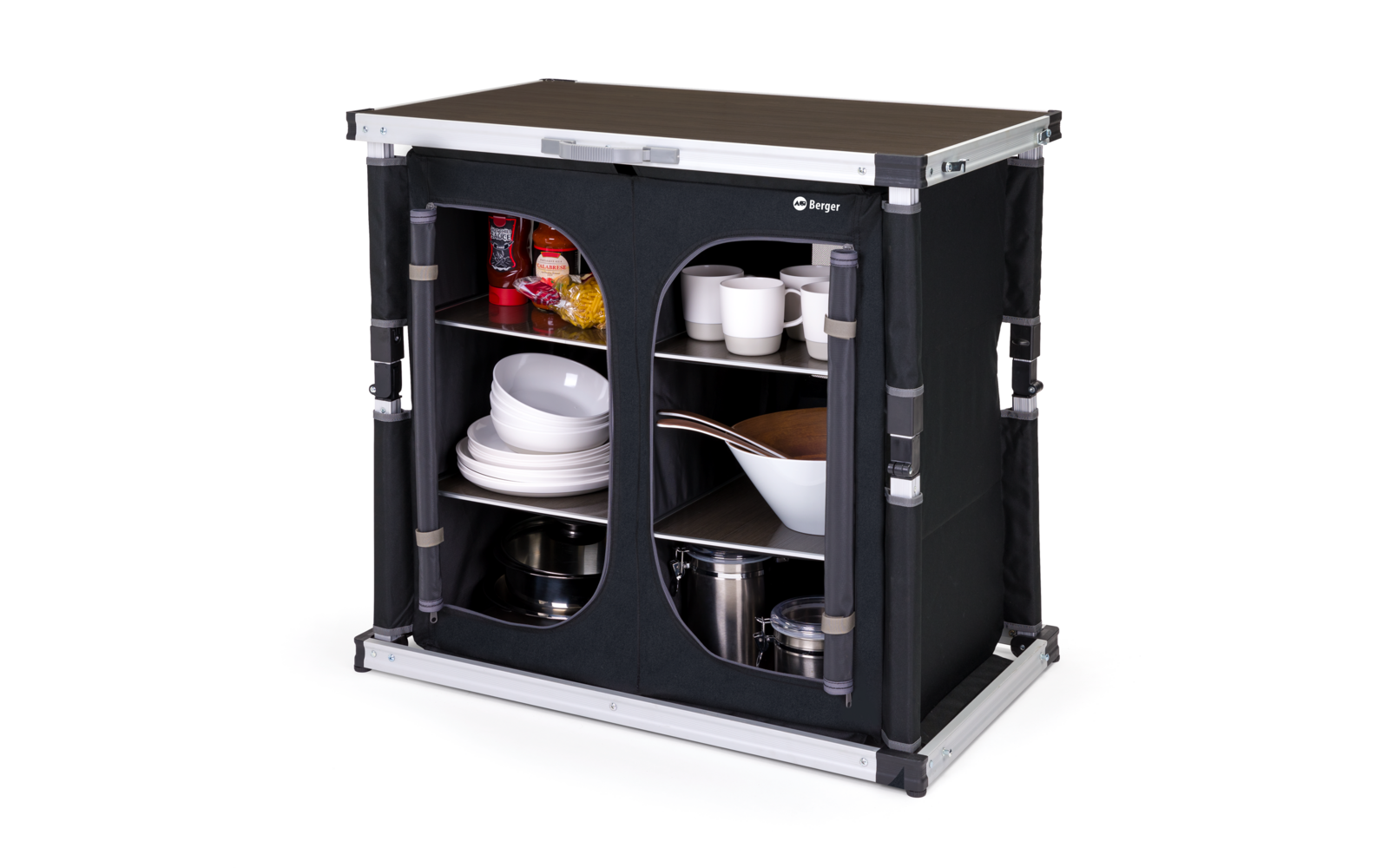 Berger Tampere Kofferbox / Campingschrank faltbar S