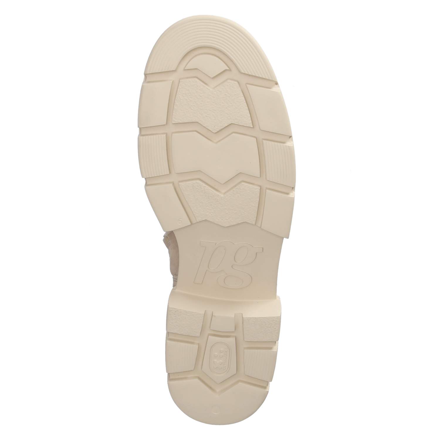 Paul Green Schnürstiefeletten - beige