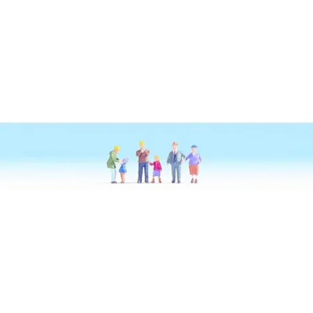 NOCH Familie Meier im Winter, 6 Figuren