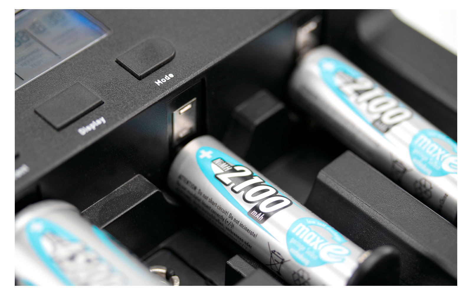 Ansmann Mignon AA 1,2 V / 2.100 mAh Akkubatterie Wiederaufladbar (4er Pack)‌