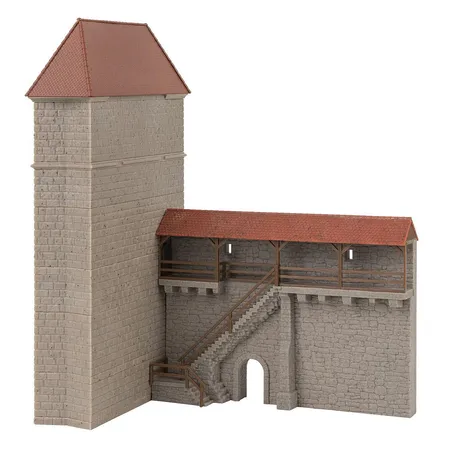 Faller 130691 - Altstadtmauer-Set Schildmauer