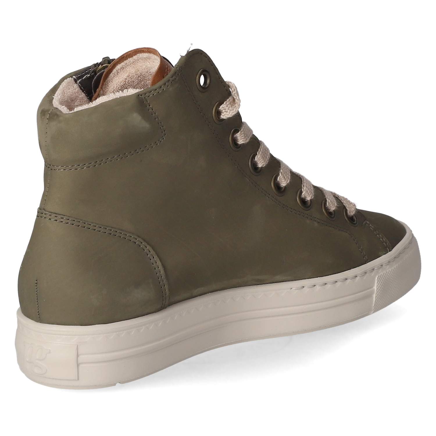 Paul Green High Sneaker - olive