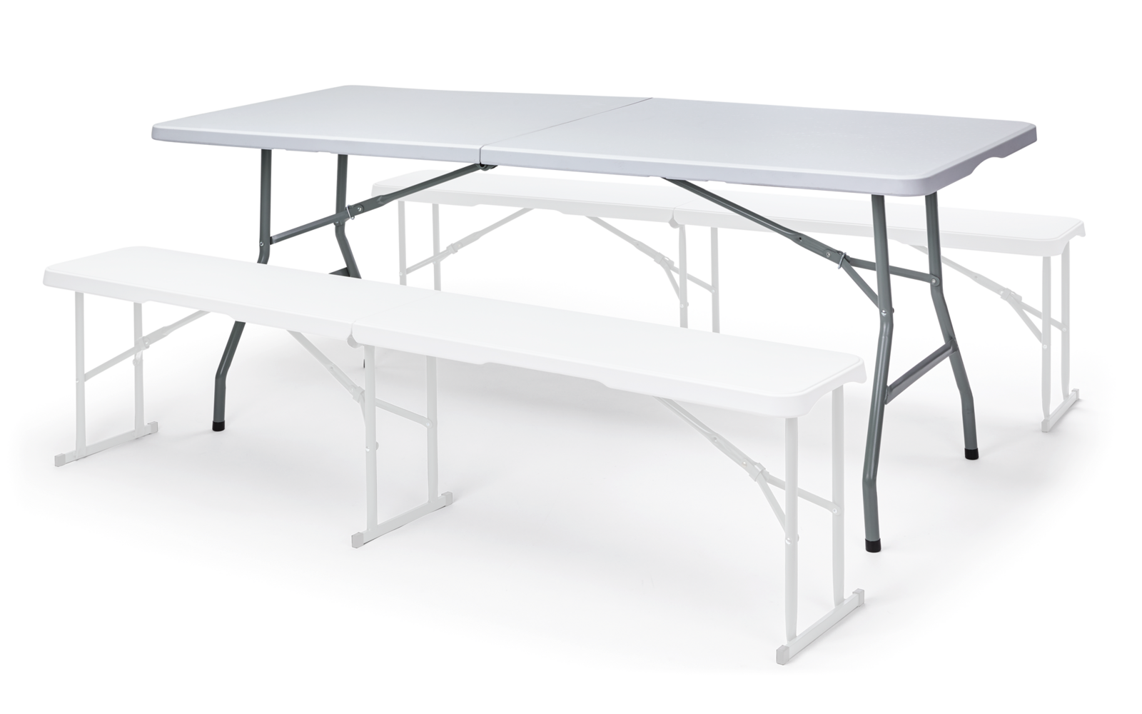 Camptime Taurus Falttisch 180 x 74 cm