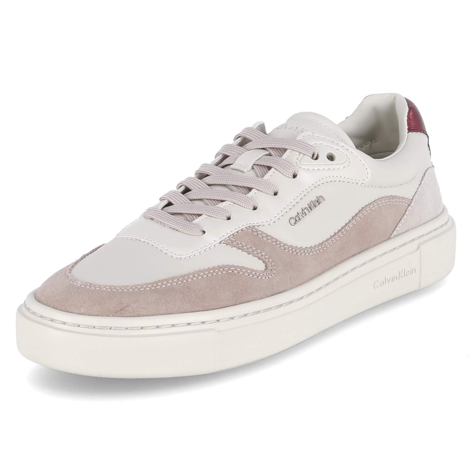 Calvin Klein Low Sneaker CUPSOLE LACE UP - dk ecru