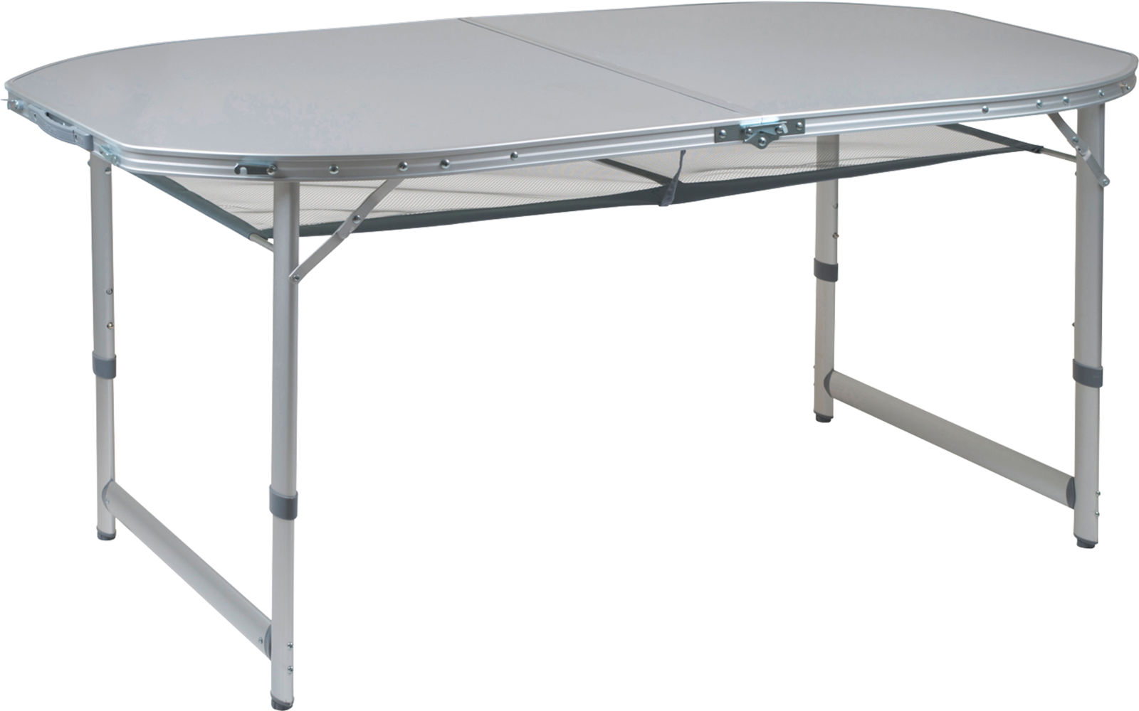 Bo-Camp Koffermodell Alu Campingtisch Premium höhenverstellbar 3 Stufen 150 x 80 cm