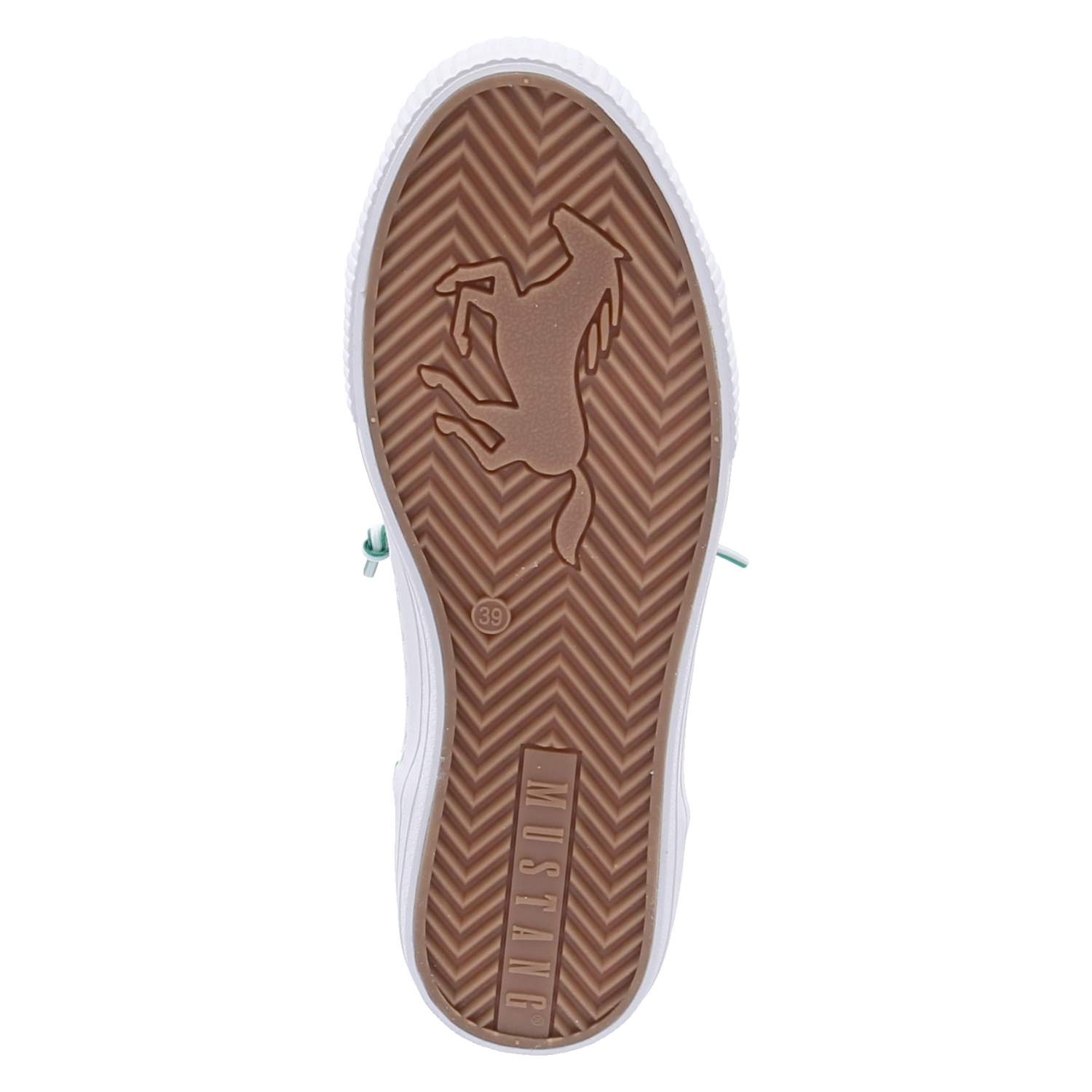 Mustang Slip-On-Sneaker - gruen