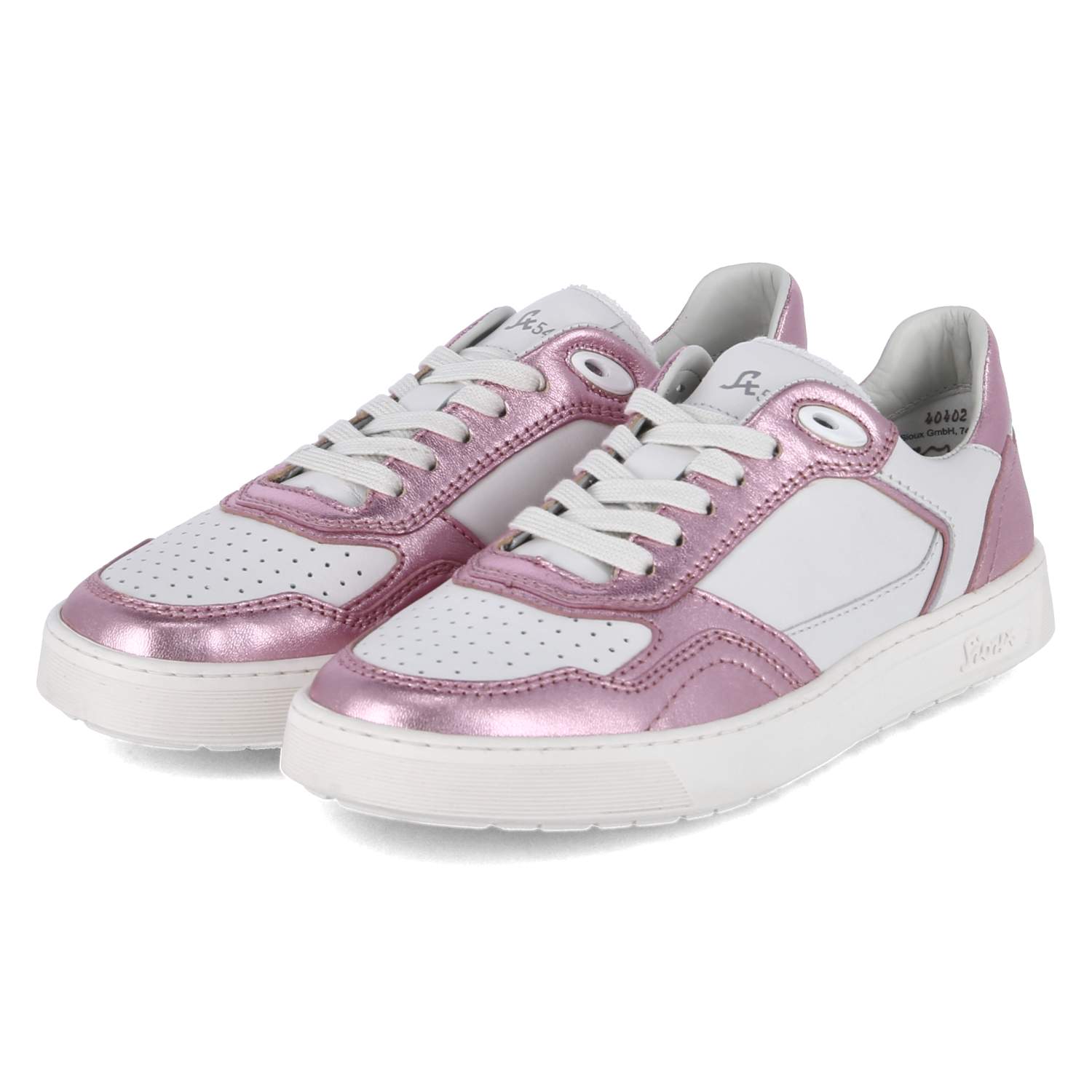 Sioux Maite x Sioux-Sneaker, Farbauswahl: Weiß/Pink - rose/snow