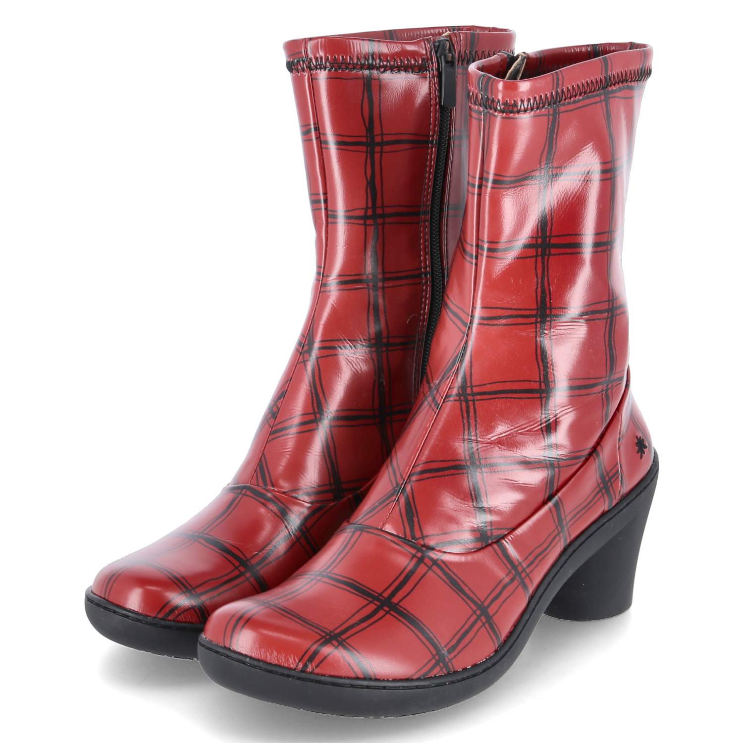 Art Stiefeletten ALFAMA - red