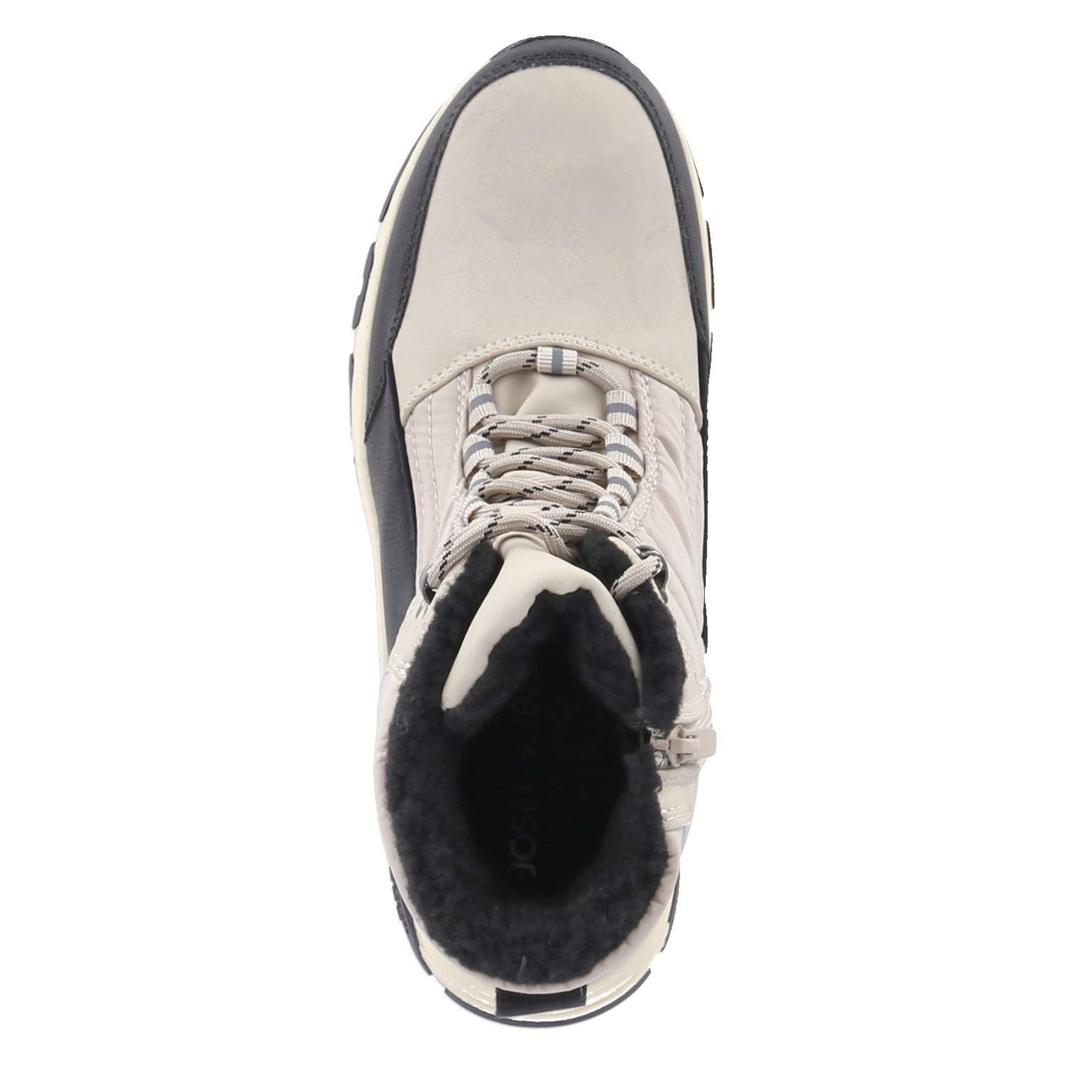 Josef Seibel Snowboots DAVOS 52 - offwhite/schwarz