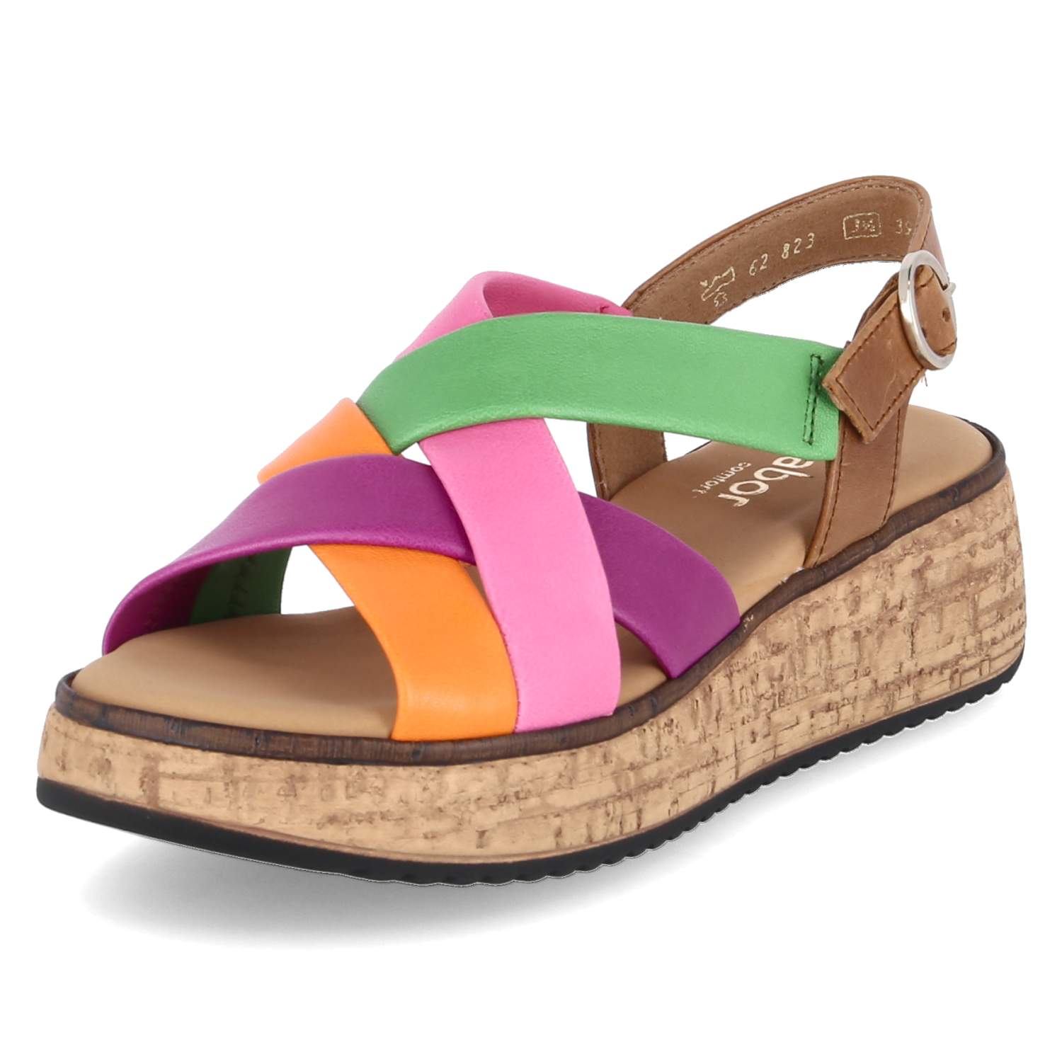 Gabor Sandalen - carot/pink/gre/cam