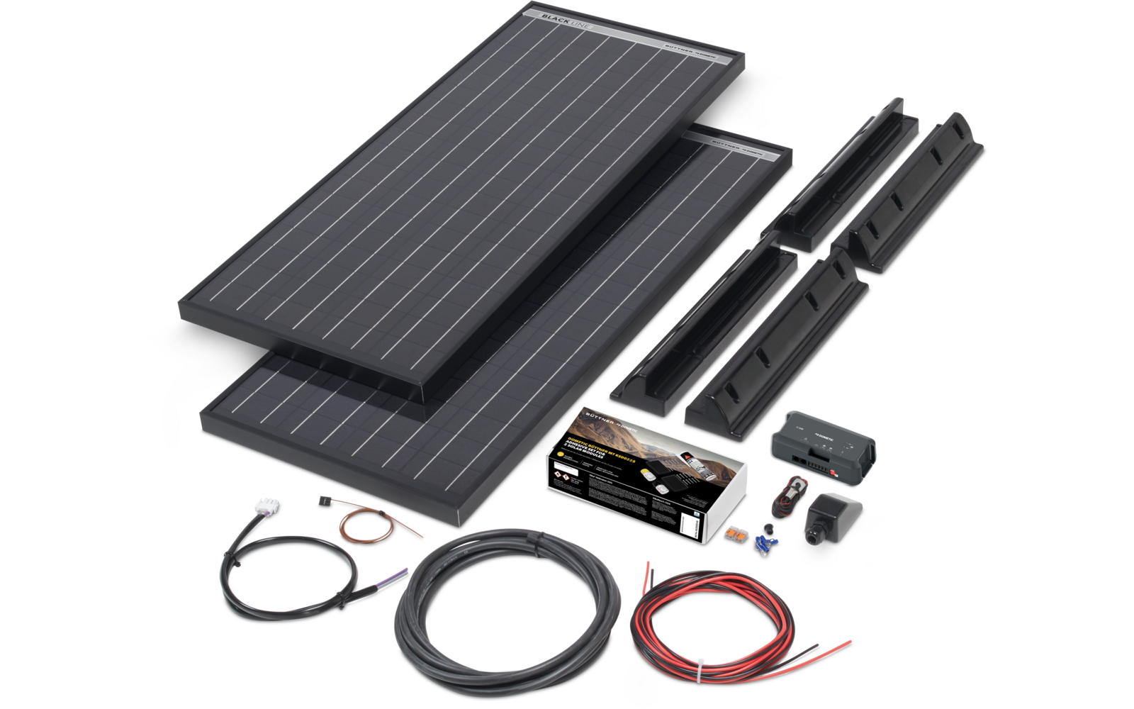 Büttner MT 75 MC Slim Black Line Solar-Komplettanlage 75 Wp