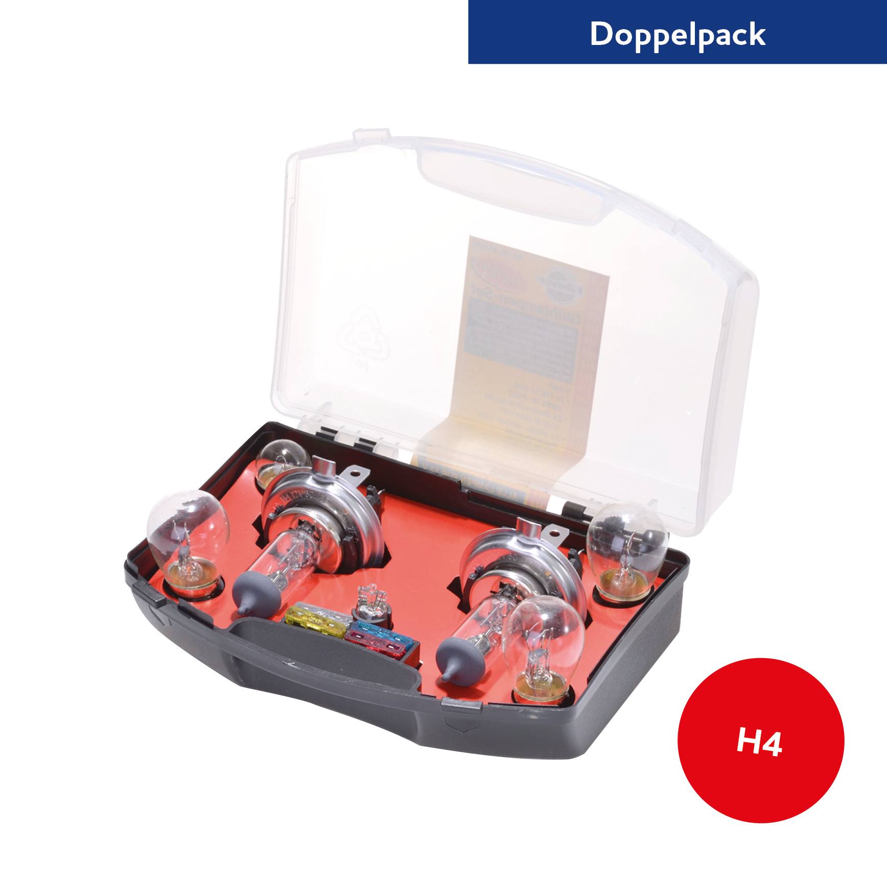 Kfz-Ersatzkasten-Halogenlampen