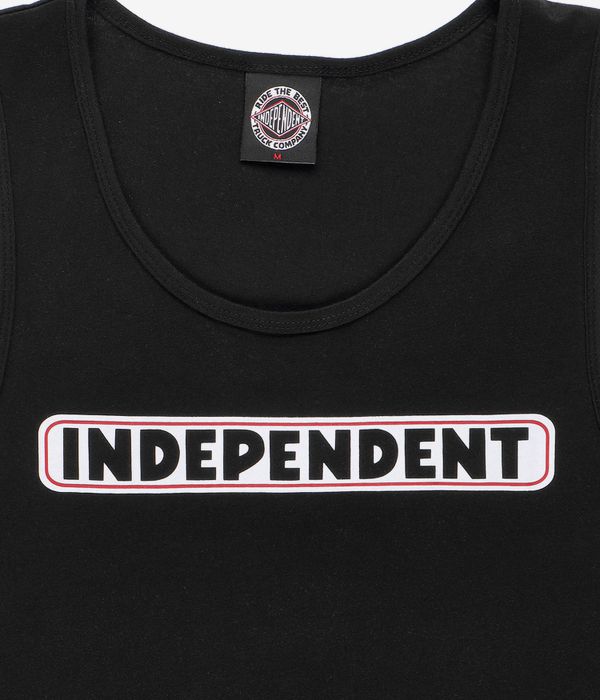Independent Bar Logo Tank-Top (black)