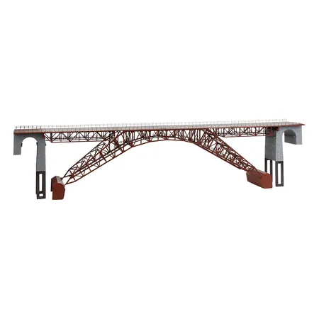 Faller 191776 - Eisenbahn-Stahlbrücke