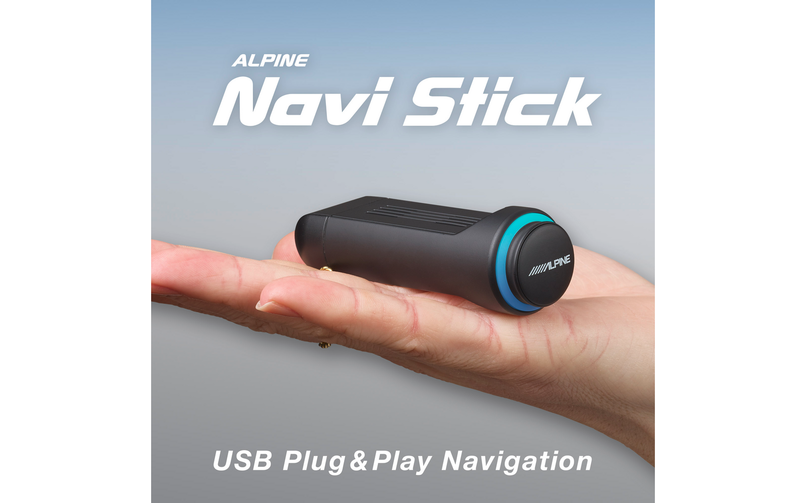 Alpine Navi Stick USB Plug-and-Play Reisemobilnavigation für Digital Media Stations