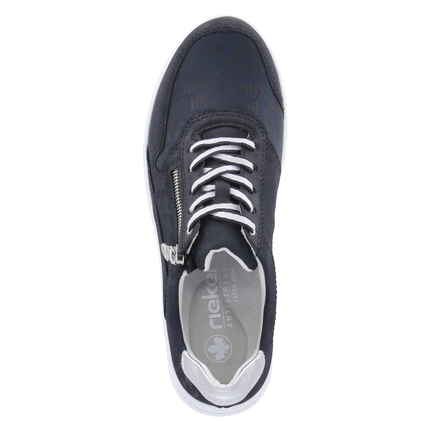 Rieker Low Sneaker - blau