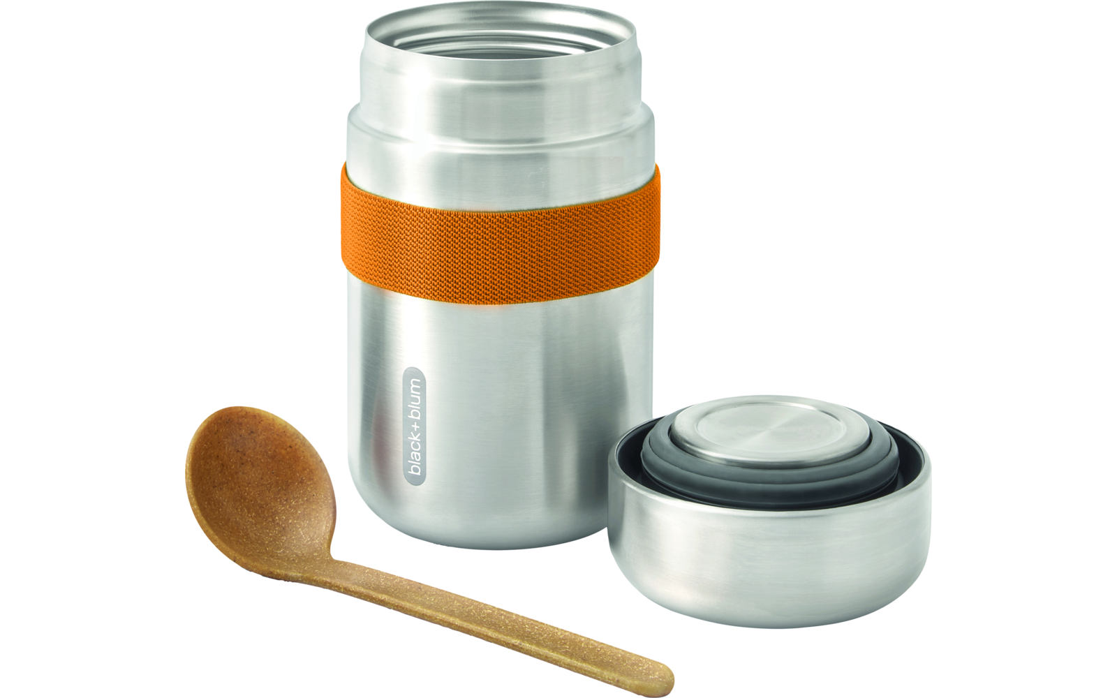 Black and Blum Food Flask Thermobecher 400 ml olive