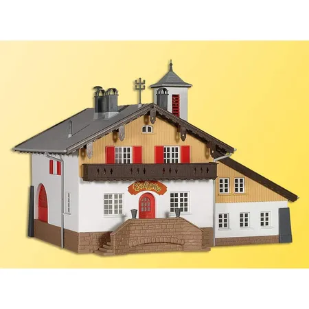 Kibri Feuerwehr mit Dorfgemeinschaftshaus