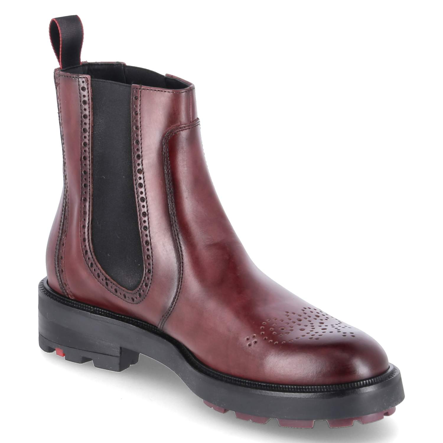 Lloyd Chelsea Boots - oxblood red