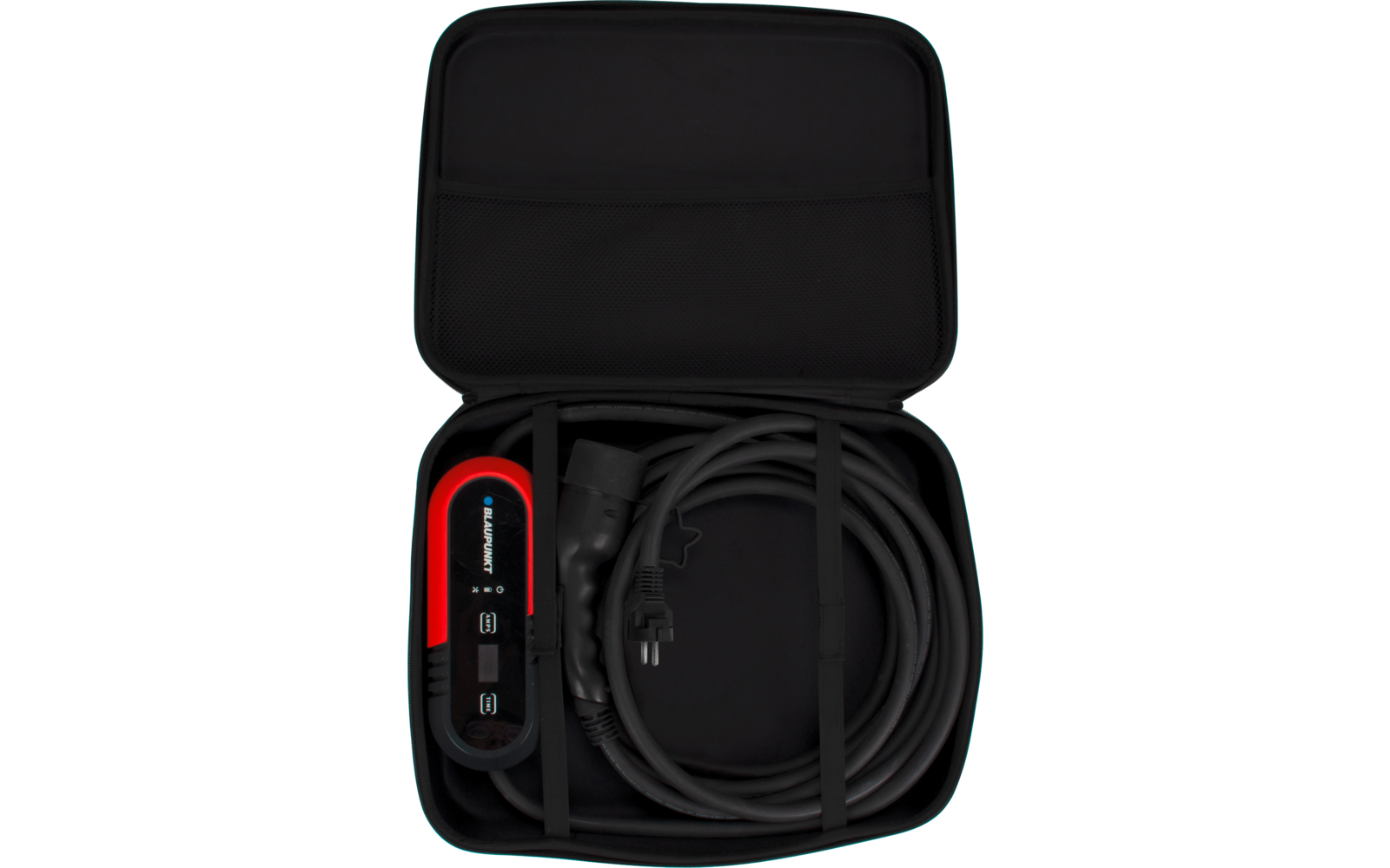 Blaupunkt Ladegerät tragbar Elektro-Auto 1 Phase / Typ 2 / Schutzkontaktstecker 8 Meter