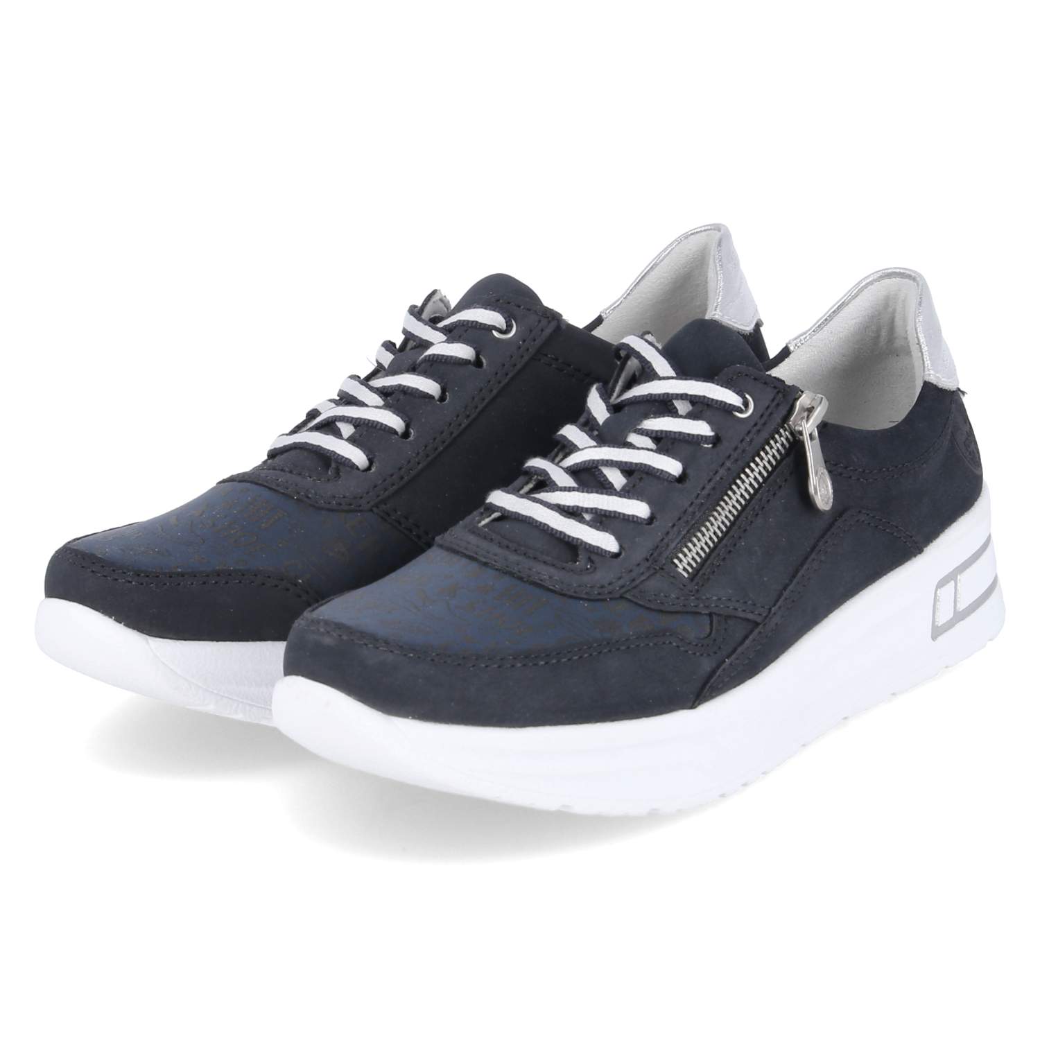 Rieker Low Sneaker - blau