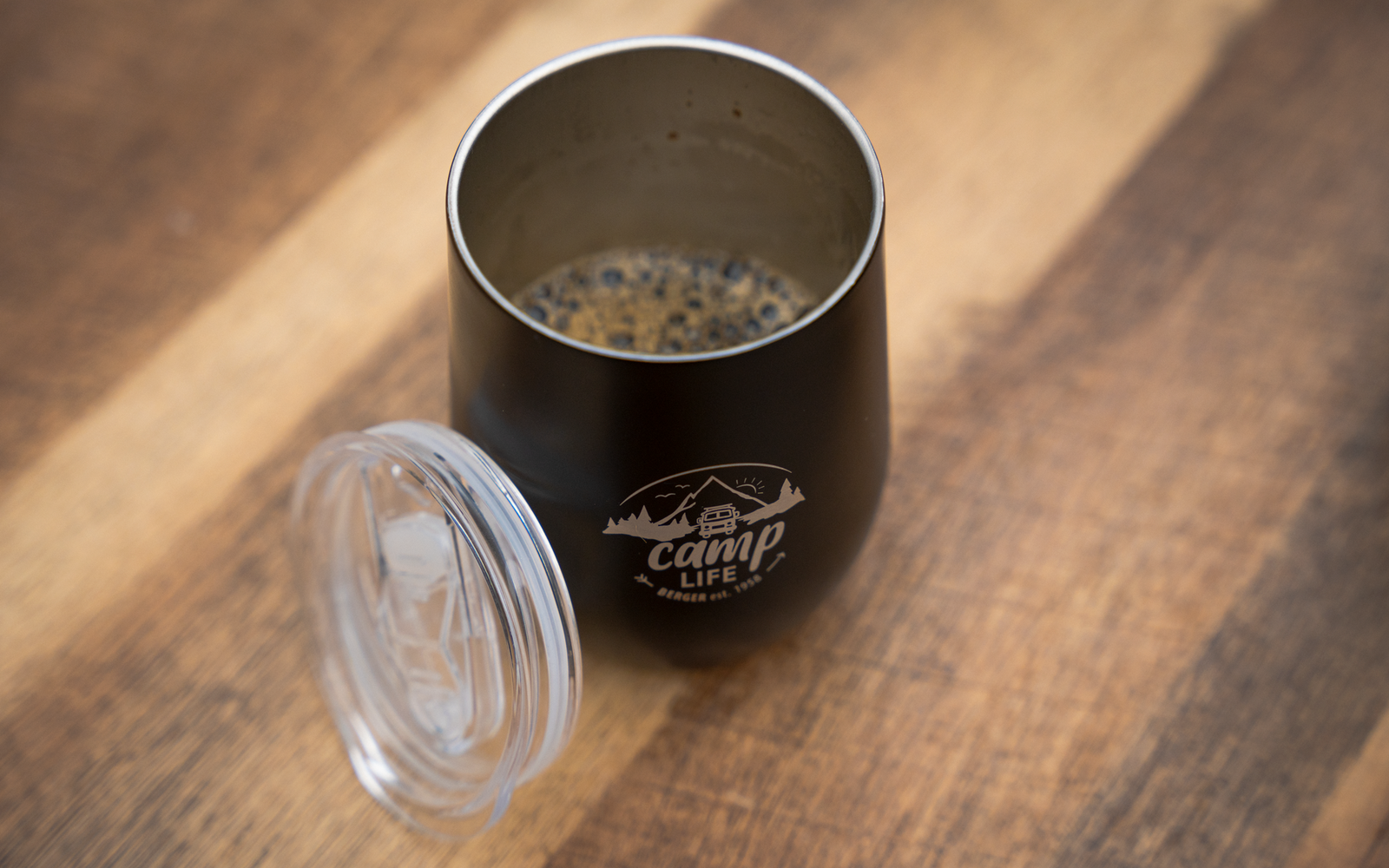 Camplife Thermo-Trinkbecher 360 ml schwarz