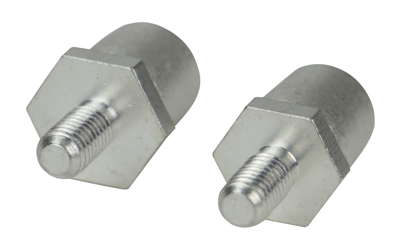 Adapter M8 Innengewinde Rundpol (1 Paar)