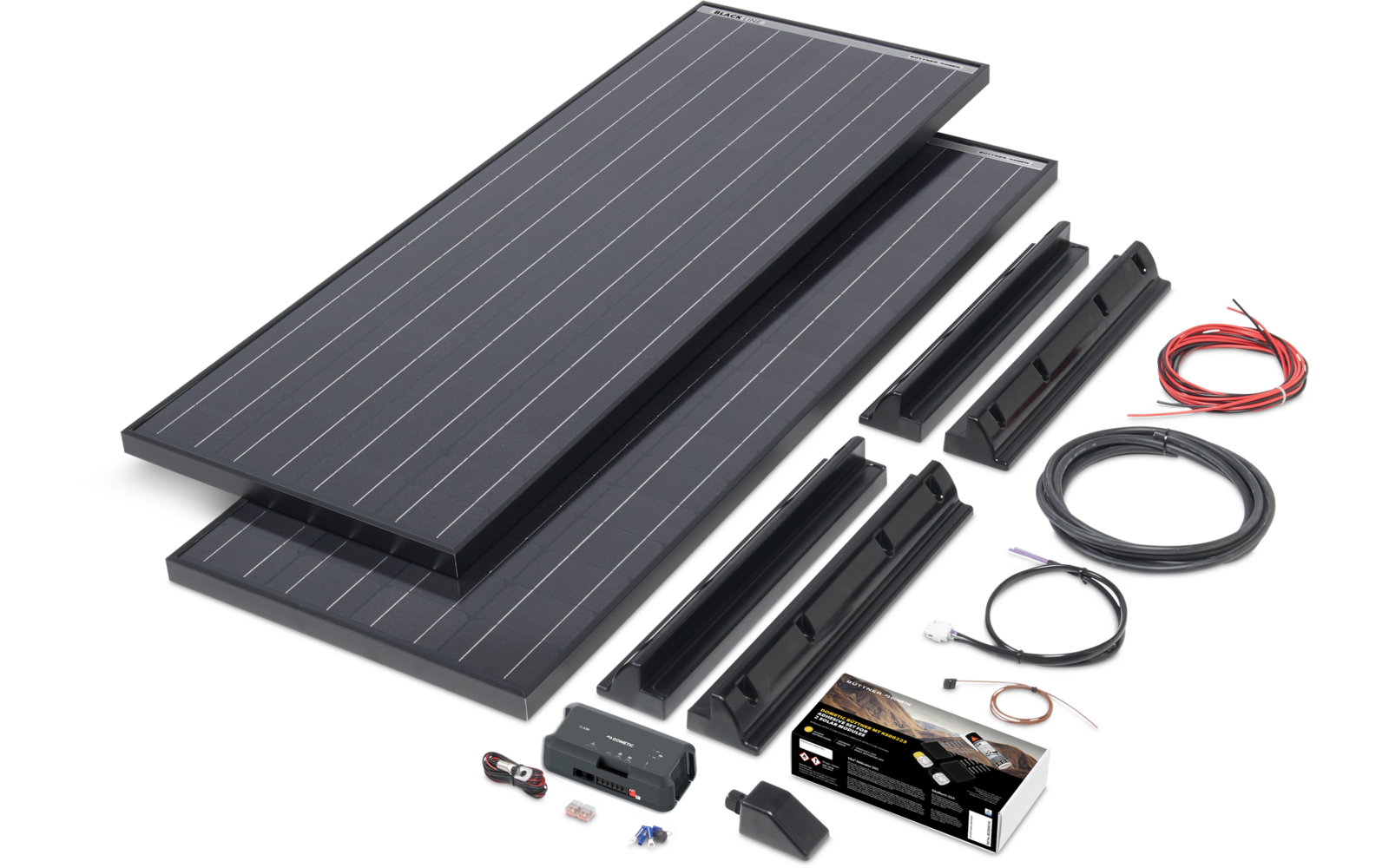 Büttner MT 75 MC Slim Black Line Solar-Komplettanlage 75 Wp