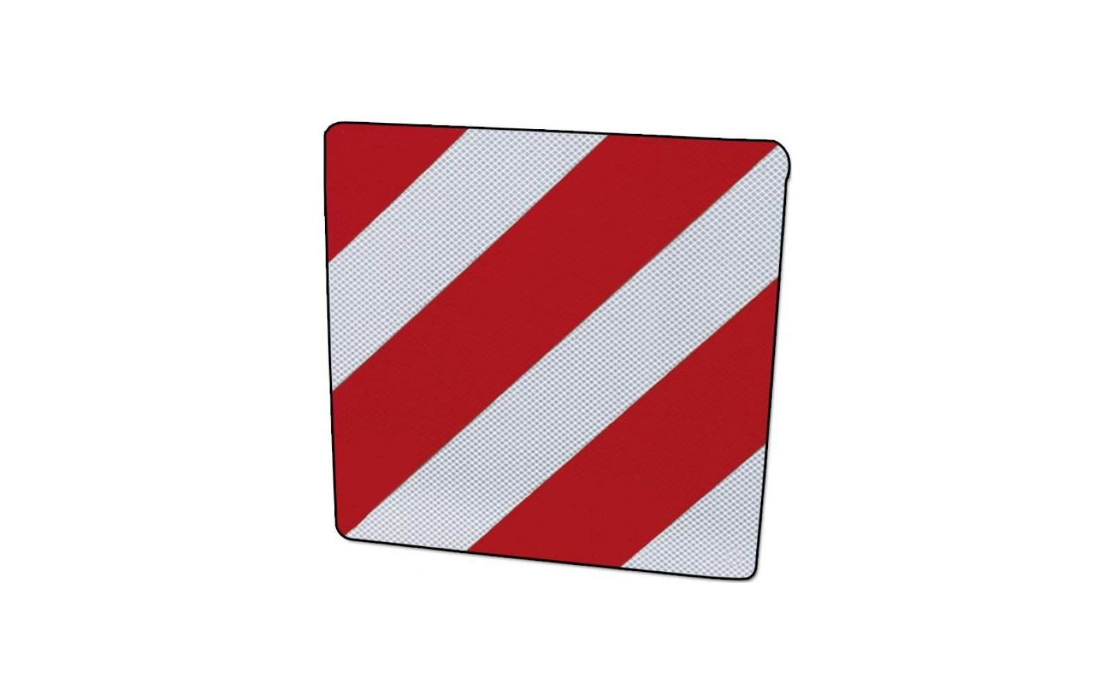 Aluminium-Warntafel