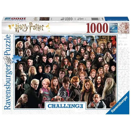Ravensburger Challenge Puzzle Harry Potter, 1000 Teile